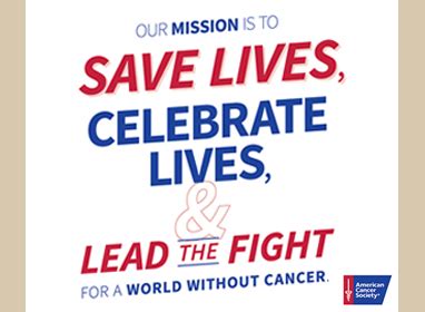 American Cancer Society Greetings .